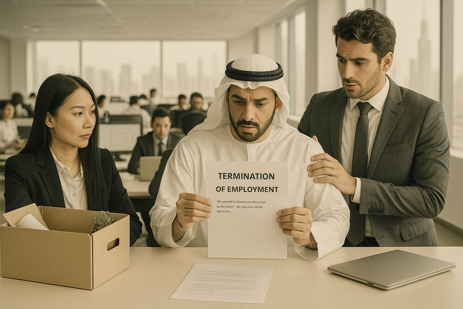 Прекращение трудовых отношений в ОАЭ: права, процедуры и компенсации